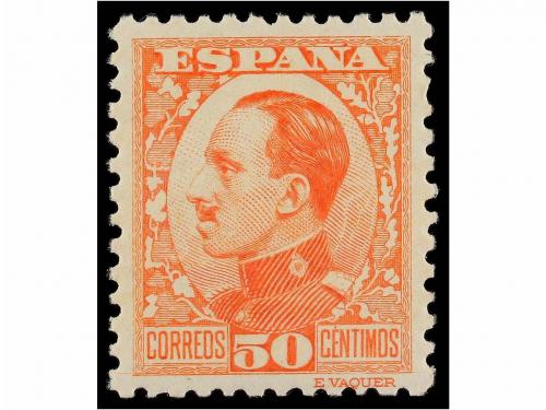** ESPAÑA. Ed. 490/98 + 497A. SERIE COMPLETA con el 40 cts.