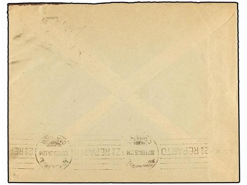 ✉ ESPAÑA. Ed. 650 (6). 1931. BARCELONA a MADRID. 5 cts. cast