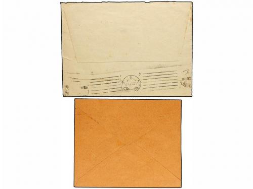 ✉ ESPAÑA. Ed. 643. 1931. Dos cartas circuladas con sello de 