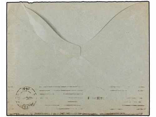 ✉ ESPAÑA. Ed. 642, 592. 1931. BARCELONA a VALENCIA. 25 cts. 