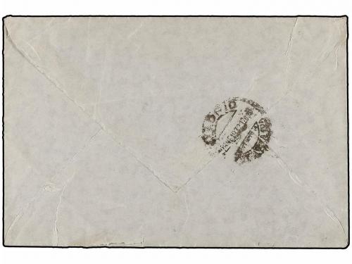 ✉ ESPAÑA. Ed. 638 (2), 641. 1932. BARCELONA a MADRID. 5 cts.