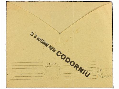 ✉ ESPAÑA. Ed. 639, 641. 1931. BARCELONA a MANRESA. 10 cts. v