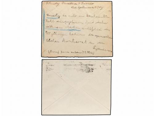 ✉ ESPAÑA. Ed. 636/54. 1931. Conjunto de 10 cartas con divers