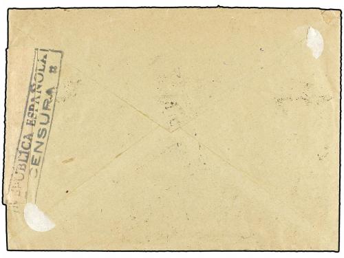 ✉ ESPAÑA. Ed. 791, 773/74. 1939. BARCELONA a PARÍS. 2,50 pts