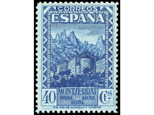 * ESPAÑA. Ed. 636d, **644 y * 644d. 10 cto. verde, dentado 1