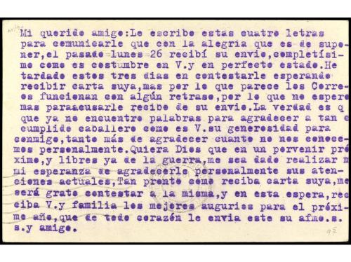 ✉ ESPAÑA. Ed. 644/6. 1931. Certificado de MONASTERIO DE MONT