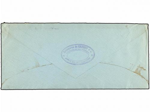 ✉ ESPAÑA. Ed. 268, 269, 274. 1917. JEREZ a NEW YORK. 5 cts.,