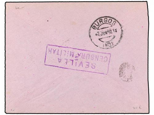 ¿ ESPAÑA E. LOCALES PATRIOTICAS: BURGOS. Ed. 44. 1937. SEVIL