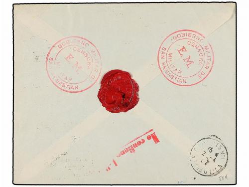 ¿ ESPAÑA E. LOCALES PATRIOTICAS: BURGOS. Ed. 44. 1937. SAN S