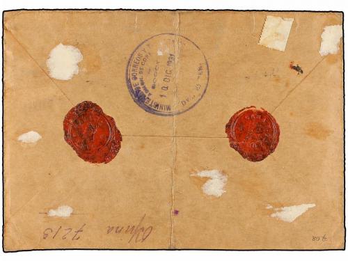 ¿ ESPAÑA. Ed. 604/11. 1931. MADRID a BOGOTÁ (Colombia). Prec