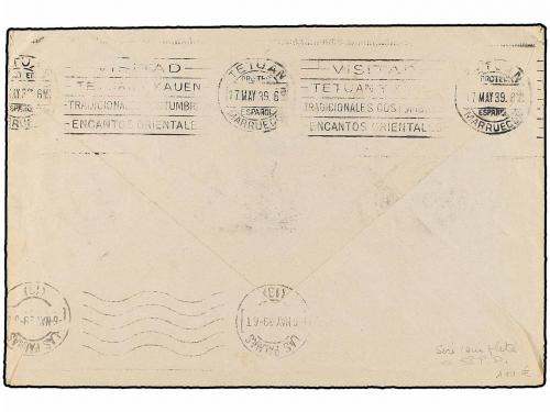 ✉ COLONIAS ESPAÑOLAS: CABO JUBY. Ed. 112/15. 1939. CABO JUBY