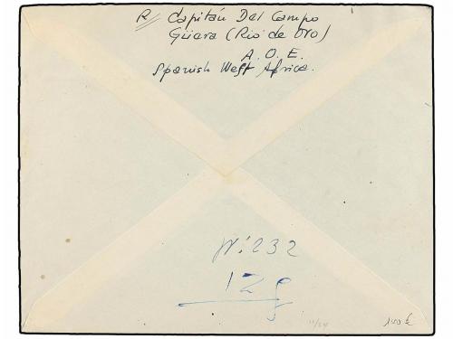 ✉ COLONIAS ESPAÑOLAS: CABO JUBY. Ed. 106/08, 134/36. 1948. C