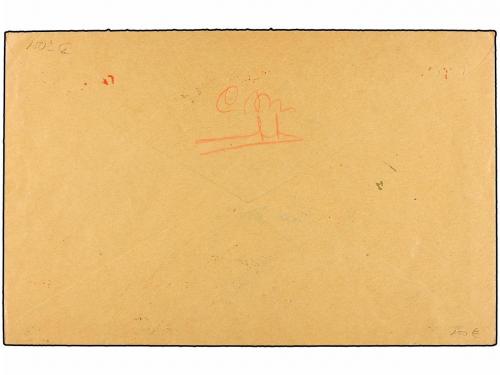 ✉ COLONIAS ESPAÑOLAS: TANGER. 1937. TANGER a TETUÁN. Oficina