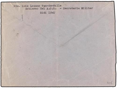 ✉ COLONIAS ESPAÑOLAS: IFNI. Ed. 29 (4), 40. 1950. IFNI a BAD