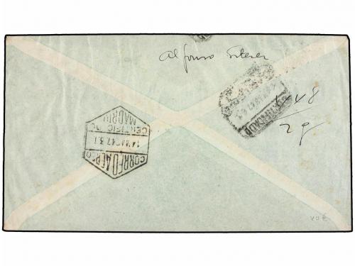 ✉ COLONIAS ESPAÑOLAS: SAHARA. Ed. 79 (4). 1947. VILLA CISNER