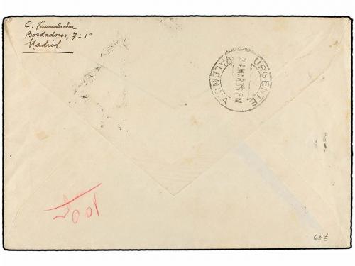 ¿ ESPAÑA. Ed. 713/18. 1936. MADRID a SEVILLA. Precioso franq