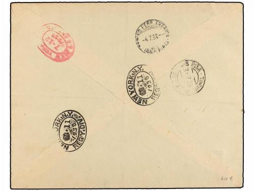 ¿ MARRUECOS. Ed. 186/95. 1938. TETUÁN a NEW YORK. Serie comp