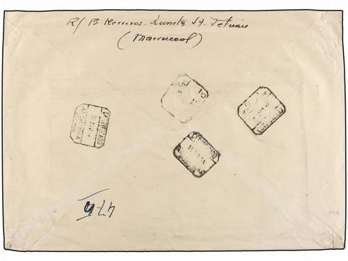 ✉ MARRUECOS. Ed. 193, 243, 301, 382/83, 384, 385 (2), 386/87