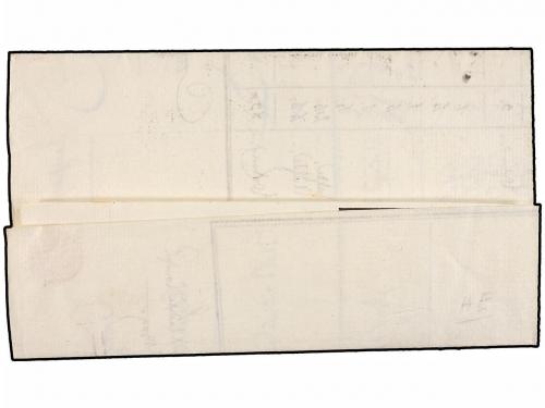 ✉ ESPAÑA: PREFILATELIA. 1809. EJÉRCITOS FRANCESES. HUESCA a 