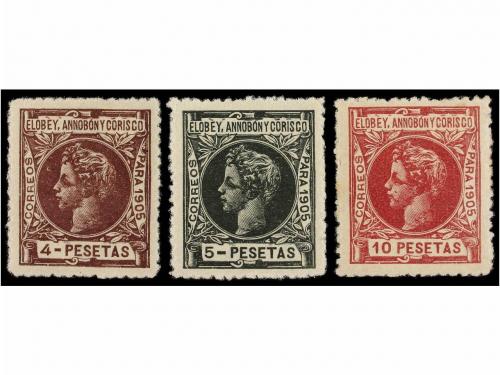 * COLONIAS ESPAÑOLAS: ELOBEY, ANNOBON Y CORISCO. Ed. 19/34. 