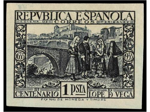 * ESPAÑA. Ed. 690/93. SERIE COMPLETA SIN DENTAR. MAGNÍFICA. 