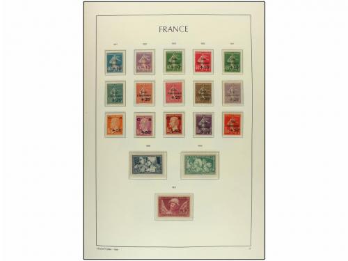 LOTES y COLECCIONES. FRANCIA. Colección del año 1900 al 2000