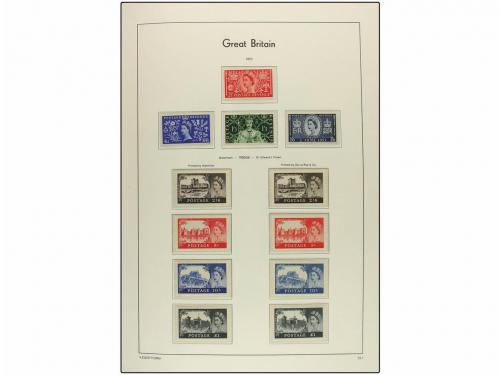 LOTES y COLECCIONES. GRAN BRETAÑA. Colección de 1935 al 2000