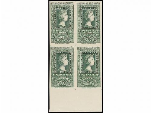 ** ESPAÑA. Ed. 1075/82 (4). CENTENARIO. Serie completa en bl