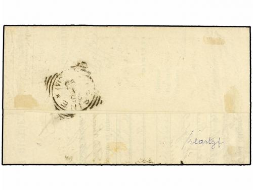 ¿ ITALIA. 1895. LEFFE a ESINE. 10 cts. rojo, en pareja SIN D