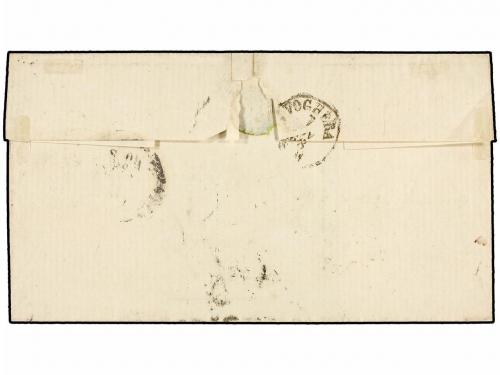 ¿ ITALIA. 1868. TORINO a VOGHERA. 10 cts. ocre amarillo en p