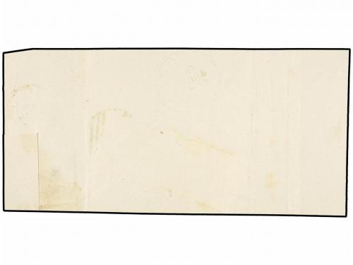 ¿ ITALIA. Ed. 37. 1886. 5 cts. verde en pareja con INTERPANE