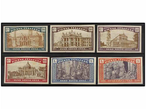 ** ITALIA. SERIE COMPLETA SIN DENTAR. Muy bonita. Cert. E. D