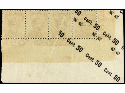 ** ITALIA. Sa. 139. 1923-27. 50 cents. s. 40 cts. SIN SOBREC