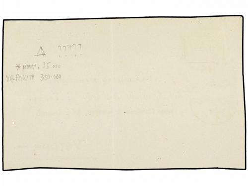 ✉ ITALIA. Sa. 35f. 1880. FRONTAL. VERONA. 2 cts. s. 5,00 car