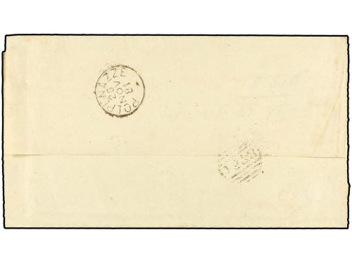 ✉ ITALIA. Sa. 29ea. 1881. NUVOI a GOLPENAZZO. 2 cts. s. 0,02