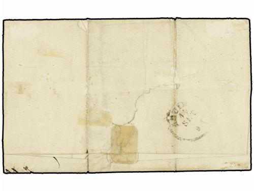 ✉ ITALIA. Sa. 24db. 1866. MONTEREALE a L&#39;AQUILA. 20 cts. azu