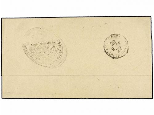 ✉ ITALIA. Sa. 69ha, 68, 81. 1908. NOCERA a SALERNO. 2 cts. p