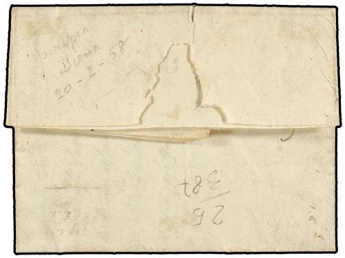 ¿ ITALIA ANTIGUOS ESTADOS: CERDEÑA. 1819 (16 Febrero). GÉNOV