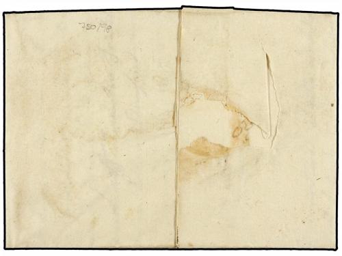 ¿ ITALIA ANTIGUOS ESTADOS: CERDEÑA. 1828 (8 Dic.). GATTICO a