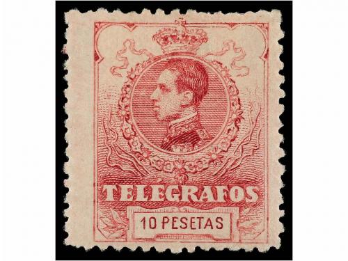 * ESPAÑA: TELEGRAFOS. Ed. 47/54. SERIE COMPLETA. Muy bonita.
