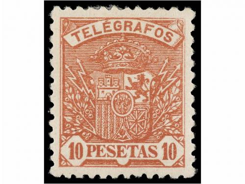 * ESPAÑA: TELEGRAFOS. Ed. 55/62. SERIE COMPLETA. Muy bonita.