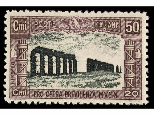 ** ITALIA. 1928. NO EMITIDOS. Serie completa en COLORES CAMB