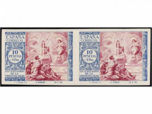 ** ESPAÑA. Ed. 901/02ccs. 4 + 1 pts. y 10 + 4 pts. CAMBIOS D