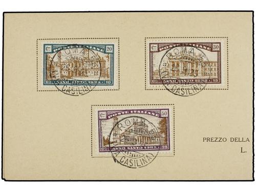 ° ITALIA. Ed. 172. 60 cts. carmín y castaño DENTADO SUPERIOR