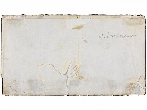 ¿ CHILE. 1865 (4 Agosto). COLTAUCO a SAN FERNANDO. 15 ctvos.