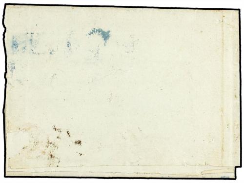 ✉ ESPAÑA: PREFILATELIA. 1842. ESPRONCEDA a PAMPLONA. Marca L