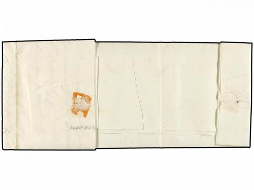 ✉ ESPAÑA: PREFILATELIA. 1831. MADRID a BILBAO. Marca PAMPA/F