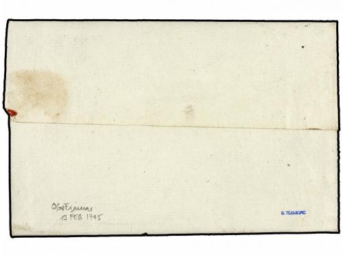 ✉ ESPAÑA: PREFILATELIA. 1795. EJÉRCITOS FRANCESES. FIGUERAS 