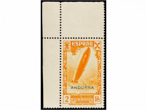 ** ANDORRA. Ed. B-1/6. BENEFICENCIA. Serie completa. LUJO. C