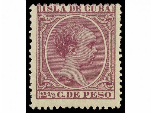 ** CUBA. Ed. 130/39. SERIE COMPLETA, centrajes diversos, rar